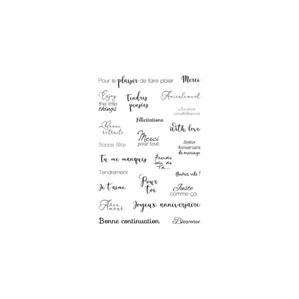 Tampons "Octobre" 2 - Carterie juste comme ça - TA15 – Image 2