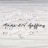 Set de 9 dies « Hiver »