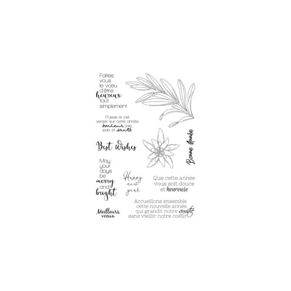 Tampons « En attendant » 2 – Bons vœux – TA25 – Image 2