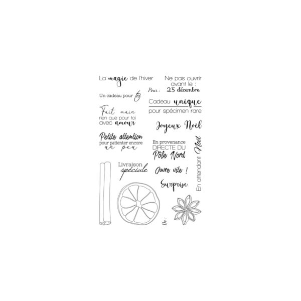 Tampons « En attendant » 3 – Noël – TA26 – Image 2