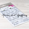Tampons « Natur'Ailes » 11 – Mots doux – TA38