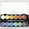 Palette d'aquarelle "Metallic Accents"