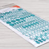Stickers en relief "Estiv'hâle" - Alphabet – Image 9