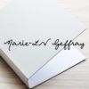 Couverture de classeur A5 "beige"