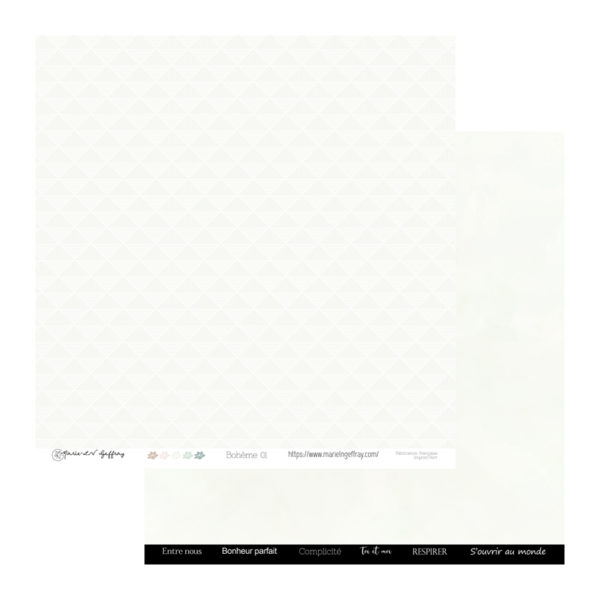 Collection de papiers "Bohème" - PS19 – Image 3
