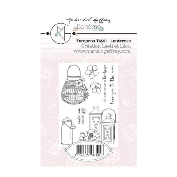 Tampons "Bohème" - Lanternes - TA90.