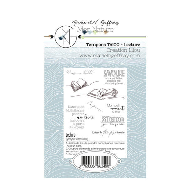 Tampons « Mer Nature » – Lecture – TA100.