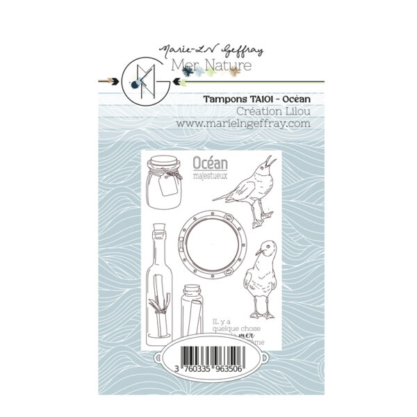 Tampons « Mer Nature » – Océan – TA101.