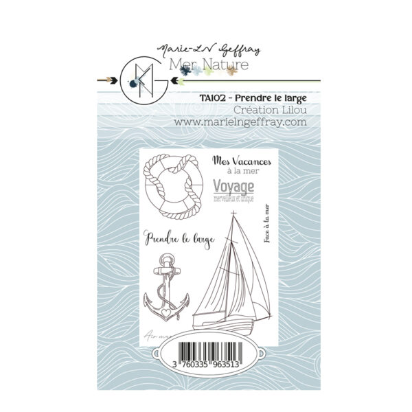 Tampons « Mer Nature » – Prendre le large – TA102.