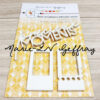 Mots acryliques adhésifs AA06 - "Précieux moments" et 2 polas – Image 2