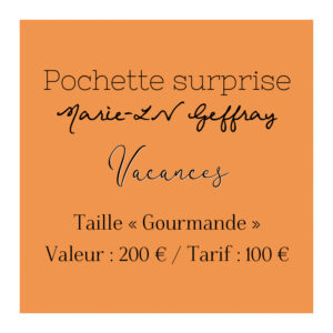Pochette surprise "Vacances" - Gourmande.