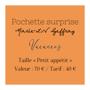 Pochette surprise "Vacances" - Petit appétit.