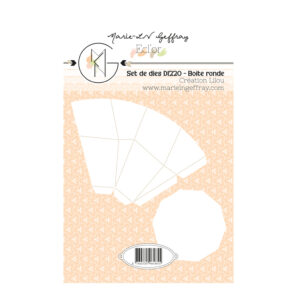 Set de 2 dies « Boîte ronde » – Collection Ecl'Or - DI220