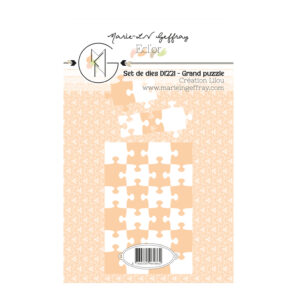 Set de 3 dies « Grand puzzle » – Collection Ecl'Or - DI221