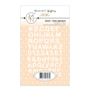 Set de 62 dies « Petit alphabet » – Collection Ecl'Or - DI222