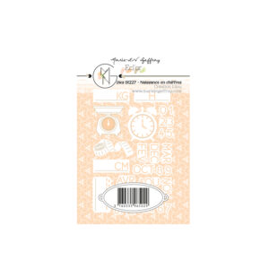 Set de 29 dies « Naissance en chiffres » – Collection Ecl'Or - DI227