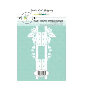 Die « Reliure 6 anneaux feuillages » – Collection Libr'Air - DI229
