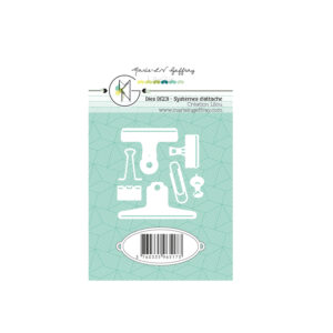 Set de 7 dies « Systèmes d'attache » – Collection Libr'Air - DI231
