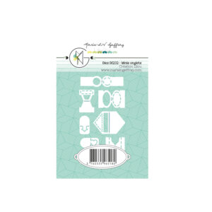 Set de 8 dies « Minis onglets » – Collection Libr'Air - DI232
