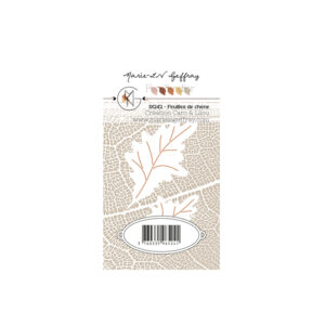 Set de 2 dies « Feuilles de chêne » – Collection Feuille d'or – DI242