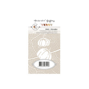 Set de 2 dies « Citrouilles » – Collection Feuille d'or – DI243