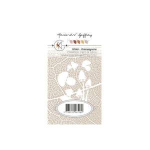 Set de 5 dies « Champignons » – Collection Feuille d'or – DI246