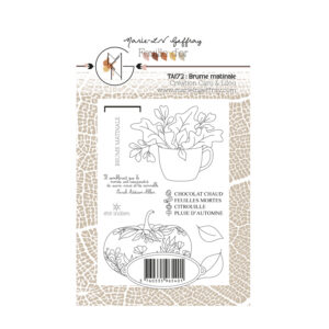 Tampons « Feuille d'or » – Brume matinale – TA172