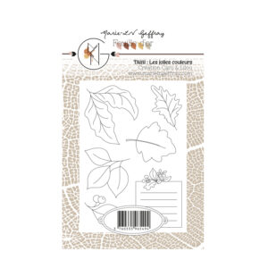 Tampons « Feuille d'or » – Les jolies couleurs – TA181