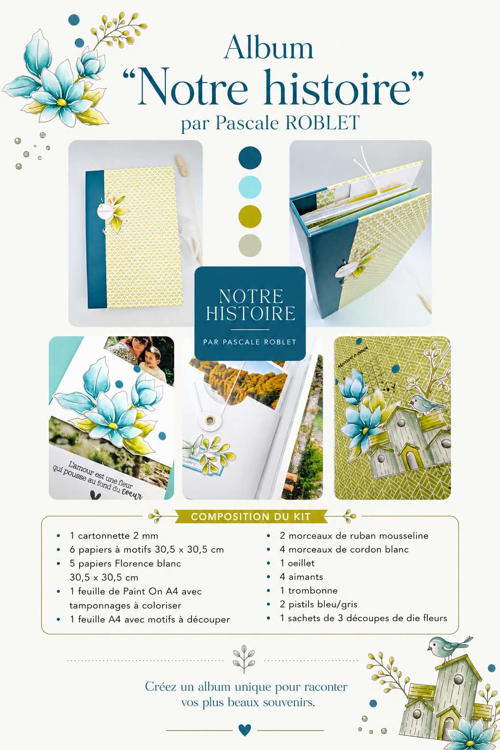 Kit "Notre histoire" - Pascale Roblet – Image 2