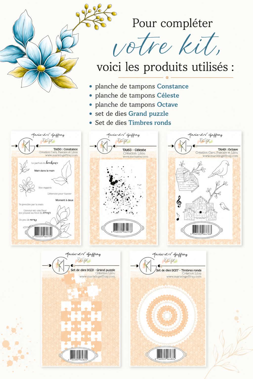 Kit "Notre histoire" - Pascale Roblet – Image 3